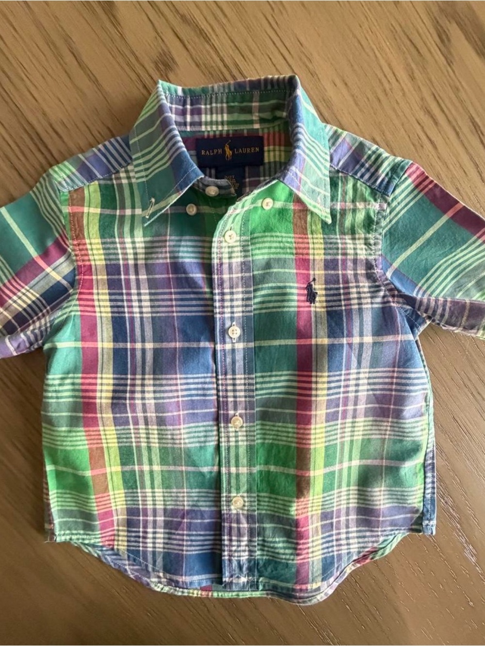 Ralph Lauren Multicolor Plaid Button-Down Shirt